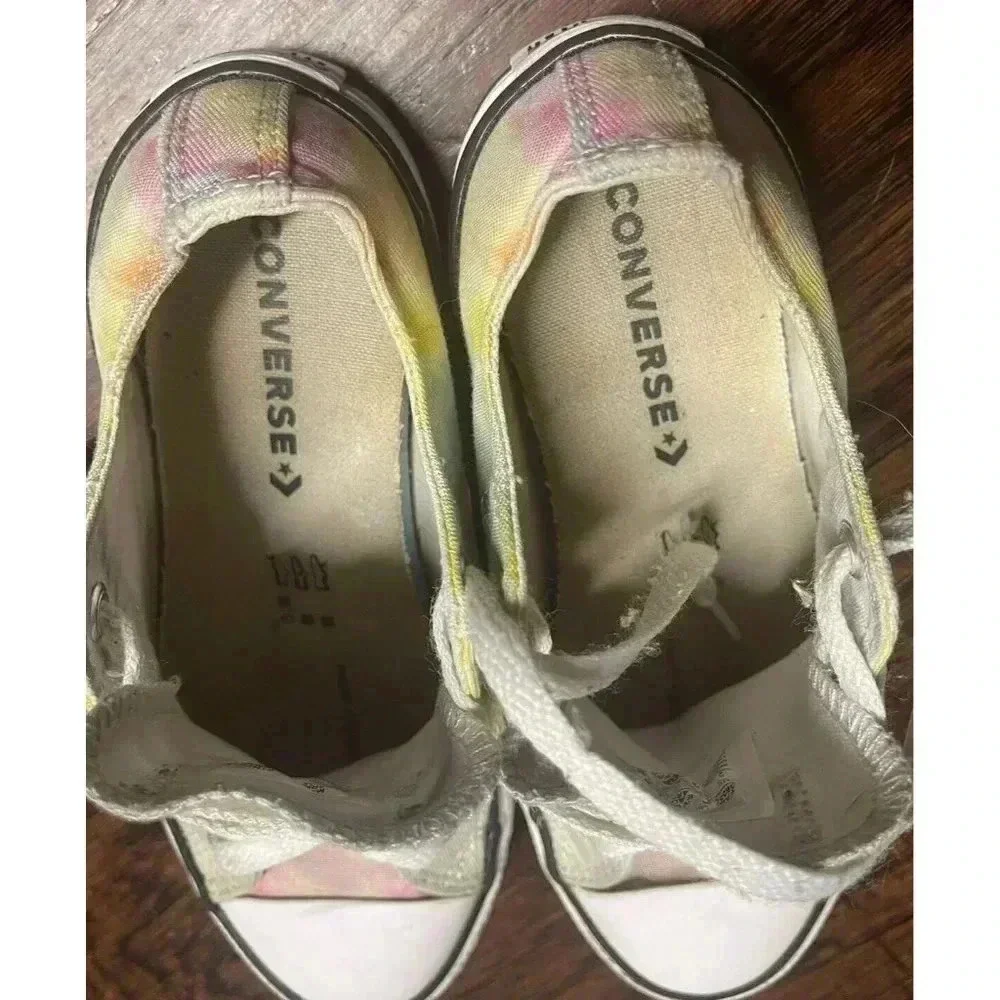 Girls, Tie-dye Converse Shoes, size‎ 2